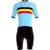 Bioracer Fato De Competição De Manga Curta Belgium Icon Aero