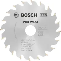 Bosch Powertools Disco De Serra Circular Para Madeira 85x15x20d