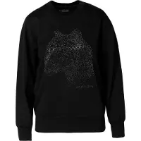 KOROSHI Sweatshirt preto / prata