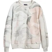 Desigual , Moletom com estampa Arty, Branco, XXL
