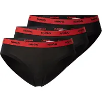 HUGO Cueca vermelho / preto