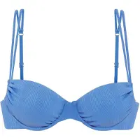 Copenhagen Studios Top de biquíni azul