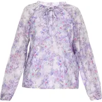 Dreimaster Blusa oliveira / lilás / malva / orquídea
