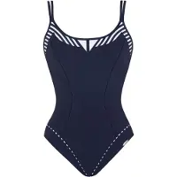 Sunflair Fato de banho navy / branco