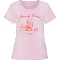 Vivance Camisa de pijama cor-de-rosa / vermelho vivo