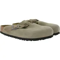 Birkenstock Tamancos Boston Braided mulheres - Bege - 35