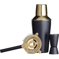 Bar Craft Conjunto De 3 Cocktails Shakers
