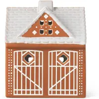Kähler Castiçal Gingerbread Light House H11.5 Cm