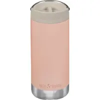 Klean Kanteen TKWide Insulated Coffee Tumbler Café Cap 1011146 Peach Parfait, garrafa térmica, 355 ml