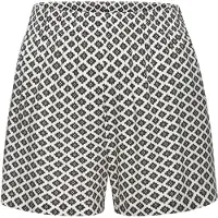 LASCANA Calças de pijama preto / branco