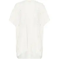Cream Casaco de malha 'Damo' branco