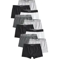 Next Cueca cinzento escuro / acinzentado / preto / branco