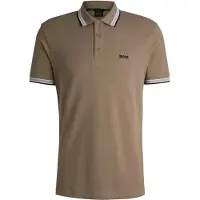 BOSS Polo De Manga Curta Paddy 10241663 Green