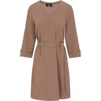Usha Vestido 'Classic Look' bege escuro