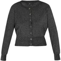 Faina Casaco de malha 'Fashion Look' preto