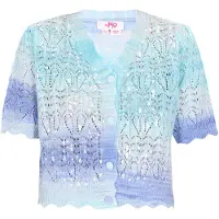 Mymo Casaco de malha índigo / aqua / azul claro / branco