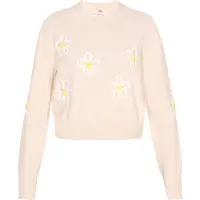 Mymo Pullover amarelo claro / branco / offwhite
