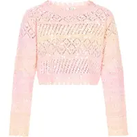 IZIA Pullover laranja / rosa