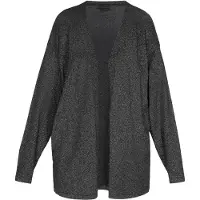 Dreimaster Klassik Casaco de malha 'Classic Look' mosqueado preto