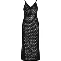 IZIA Vestido de malha 'Spring Summer' preto