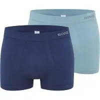 Sloggi Boxers 'GO' azul claro / azul escuro