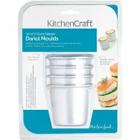 Kitchencraft Forma De Cozedura Pudding 4 Unidades