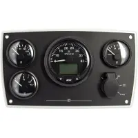VETUS Painel Do Motor Mpa34 0-4000 Rpm Alumínio 12v
