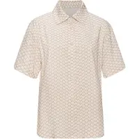 LASCANA Camisa de pijama nude / bege claro