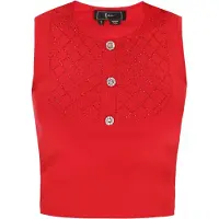 Faina Top de malha 'Fashion Look' vermelho