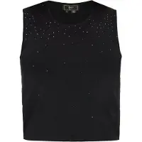 Faina Top de malha 'Fashion Look' preto