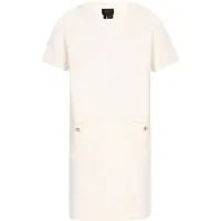 Dreimaster Klassik Vestido de malha 'Classic Look' offwhite