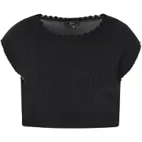 Faina Top de malha 'Fashion Look' preto