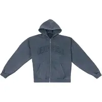 Dropsize Casaco em moletão cinzento basalto / preto