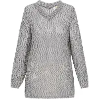 Usha Pullover cinzento claro