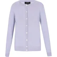 Usha Casaco de malha 'Classic Look' roxo claro