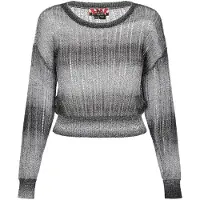 MyMo ROCKS Pullover preto / branco