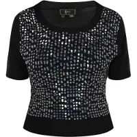 Faina Pullover preto