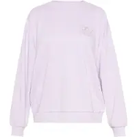 Usha Sweatshirt roxo pastel / prata