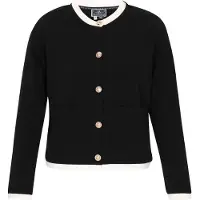Dreimaster Maritim Casaco de malha preto