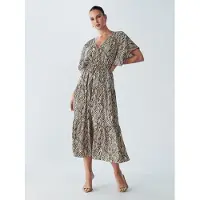 BWLDR Vestido 'Jacques' bege / preto