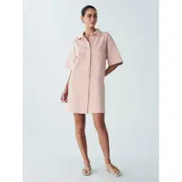 St MRLO Vestidos camiseiros 'LEE DENIM SHIRT DRESS' rosa