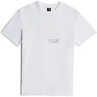 G-Star Camisa 'Originals T-Shirt' vermelho escuro / branco
