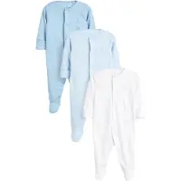 Next Pijama azul pastel / azul claro / branco