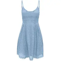ONLY Vestido azul ganga