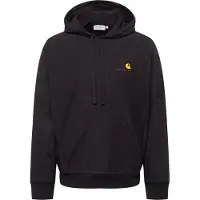 Carhartt WIP Sweatshirt 'American Script' amarelo dourado / vermelho ferrugem / preto