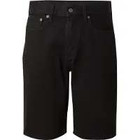 Levi's Calças de ganga '469 Loose Shorts' preto denim