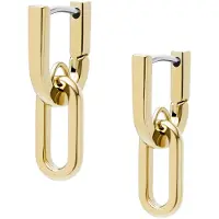 Fossil Gold-plated Orecchini with pendants JF04780710