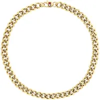 Tommy Hilfiger Collana Acciaio Massiccio Uomo Wild Collana