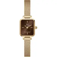 Daniel Wellington Micro Quadro Mini Evergold Amber DW00100654