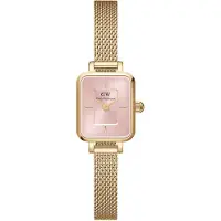 Daniel Wellington Micro Quadro Mini Evergold Blush DW00100655